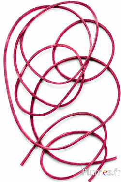 Leren riem - dikte 2 mm - oudroze